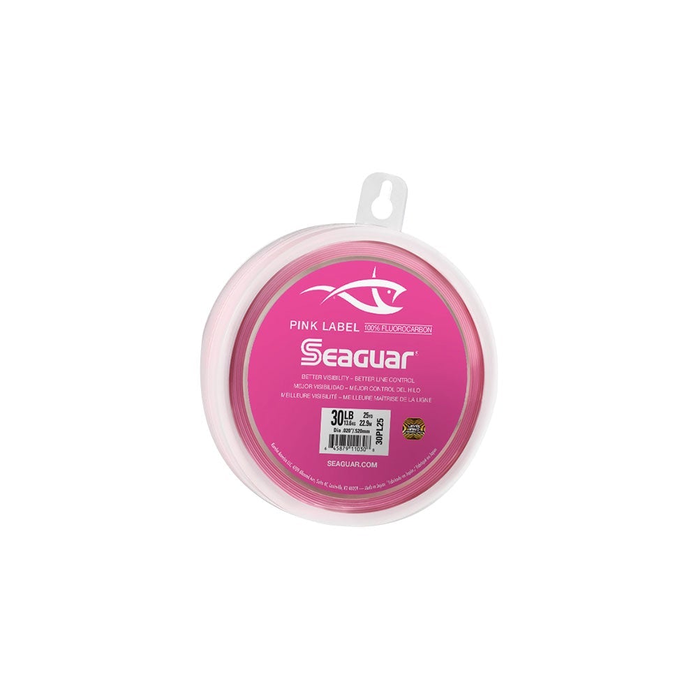 SEAGUAR Fluorocarbono Pink Label 25 LBS/25 YDS 25PL25