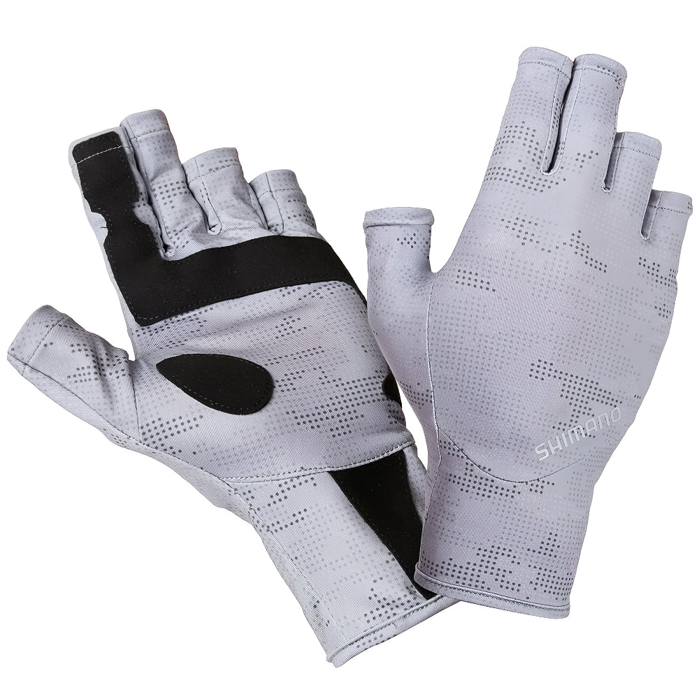 SHIMANO Guantes de Pesca Gris SHMGLOVEGRE
