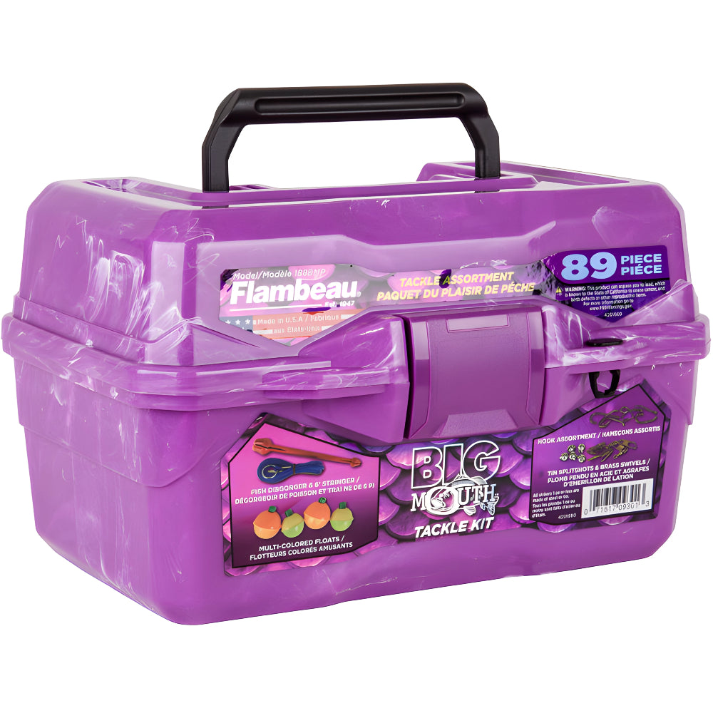 FLAMBEAU Big Mouth Tackle Box Kit 355BMT