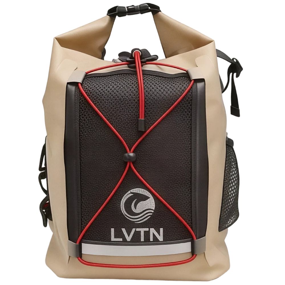 LEVIATAN Mochila Drybag Rolltop Beige LVTNDROBE