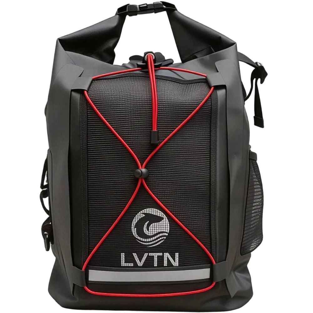 LEVIATAN Mochila Drybag Rolltop Negra LVTNDRONE