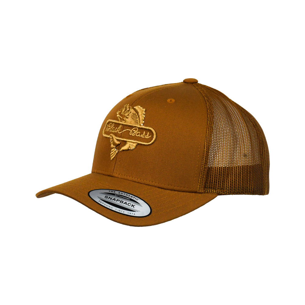 Black Bass Gorra Panel Snapback Caramel 6606CL-ONE