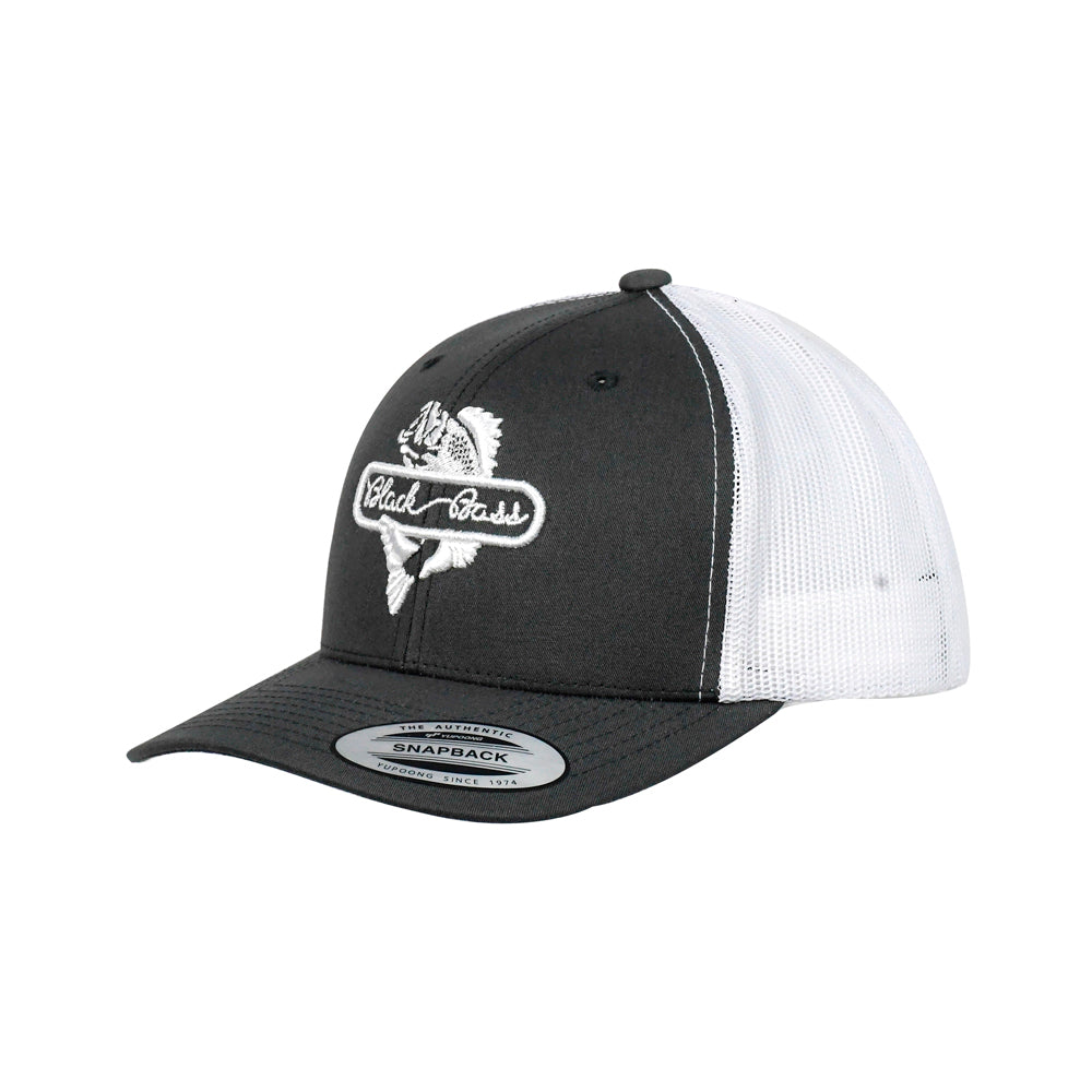 Black Bass Gorra Panel Snapback Charcoal/White 6606TCHWH-ONE