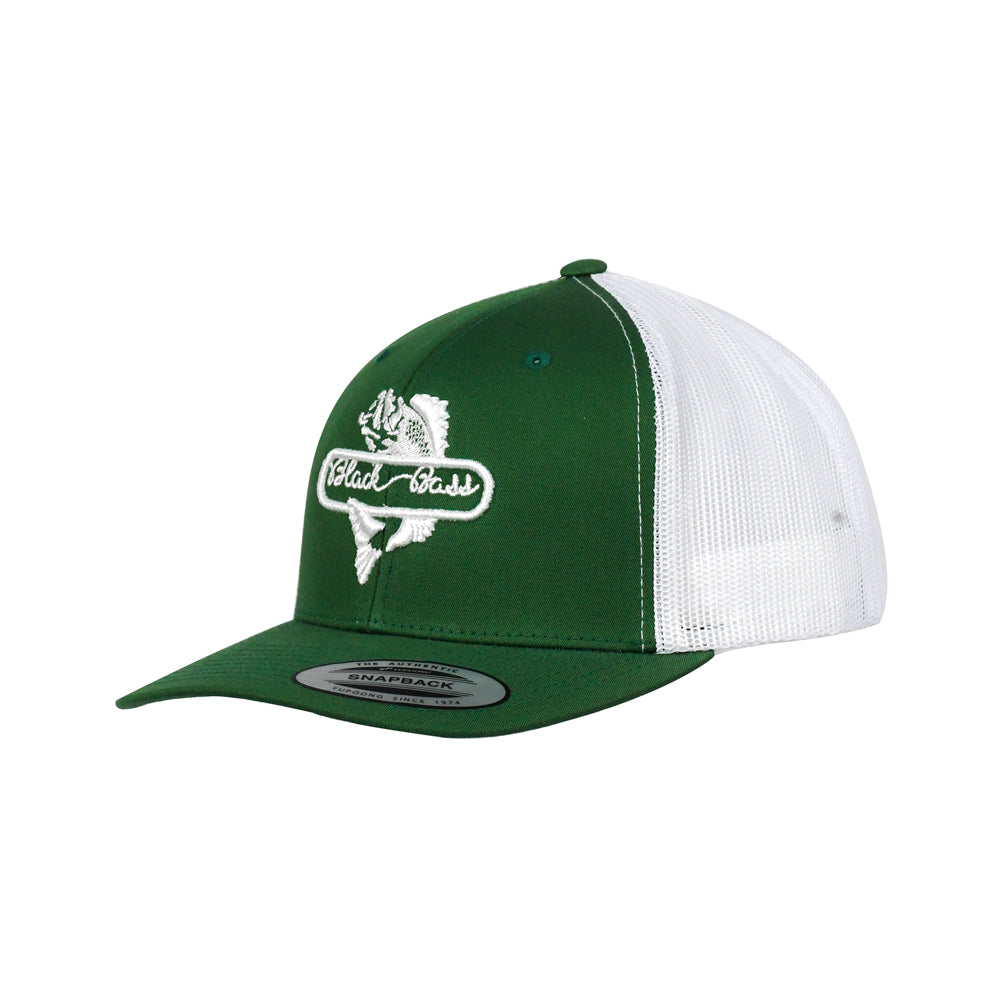 Black Bass Gorra Panel Snapback Evergreen/White 6606TEGWH-ONE