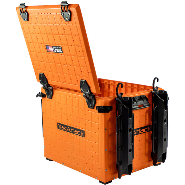 YAKATTACK BlackPak Pro Kayak Fishing Crate BLP-PRO-13X16-OR