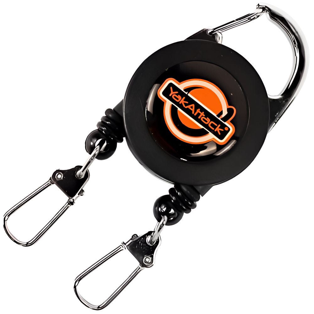 YAKATTACK Double Attachment Clip-On Retractor NAT-1004