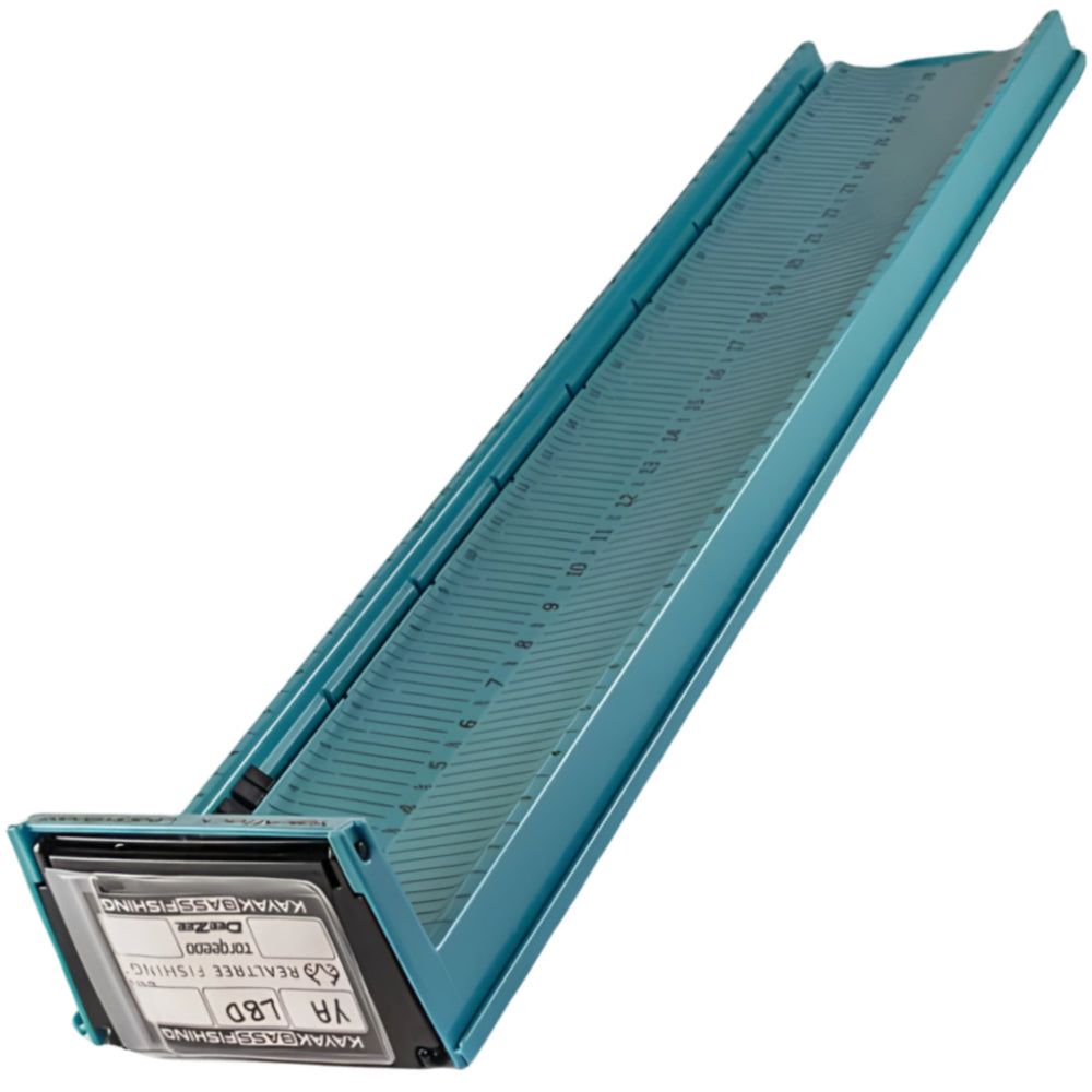 YAKATTACK LeaderBoard - 28" Measuring Board with Built-In Identifier Holders and Cull Tabs MCD-1001