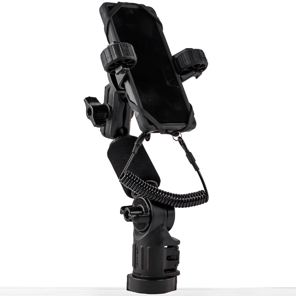 YAKATTACK RotoGrip Phone Holder Pro with LockNLoad Mounting System CMS-1006