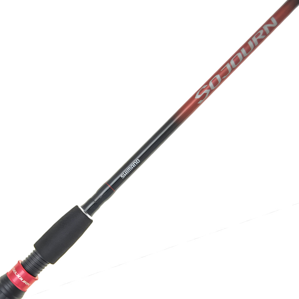 SHIMANO Caña Spinning Sojourn 6'6 M Fast SJS66M2B (2 Tramos)