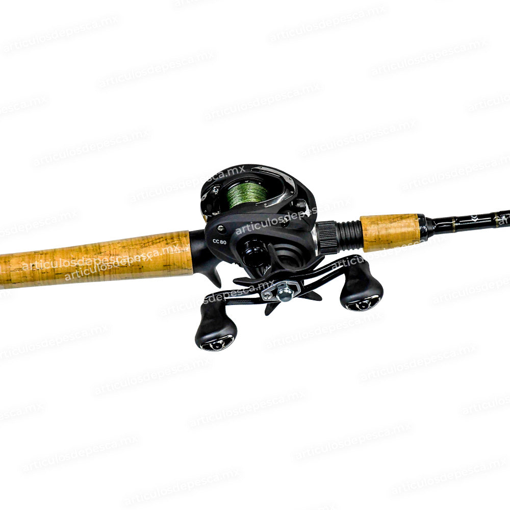 DAIWA Combo Casting CFF 6'6" MHF CC80HS 30 LBS Trenzada DCC66280 (2 Tramos)
