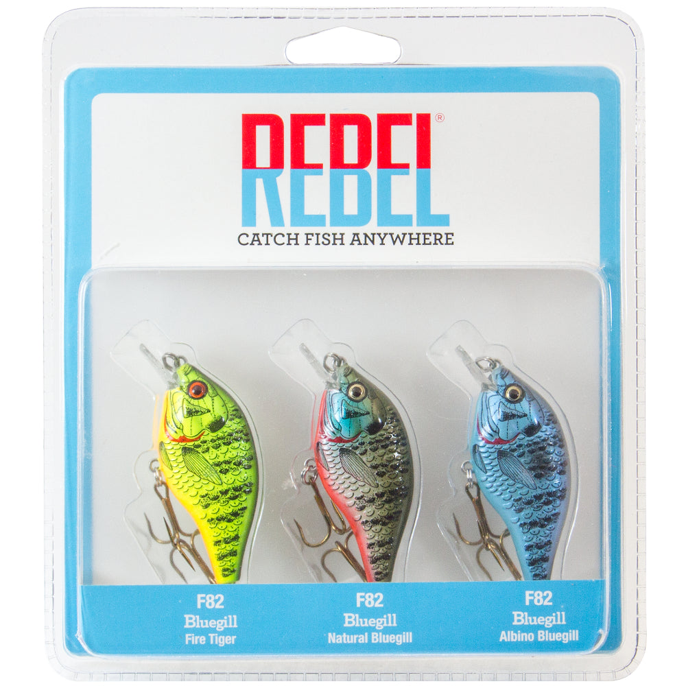 REBEL Bluegill PK3RB6 (3 Piezas)