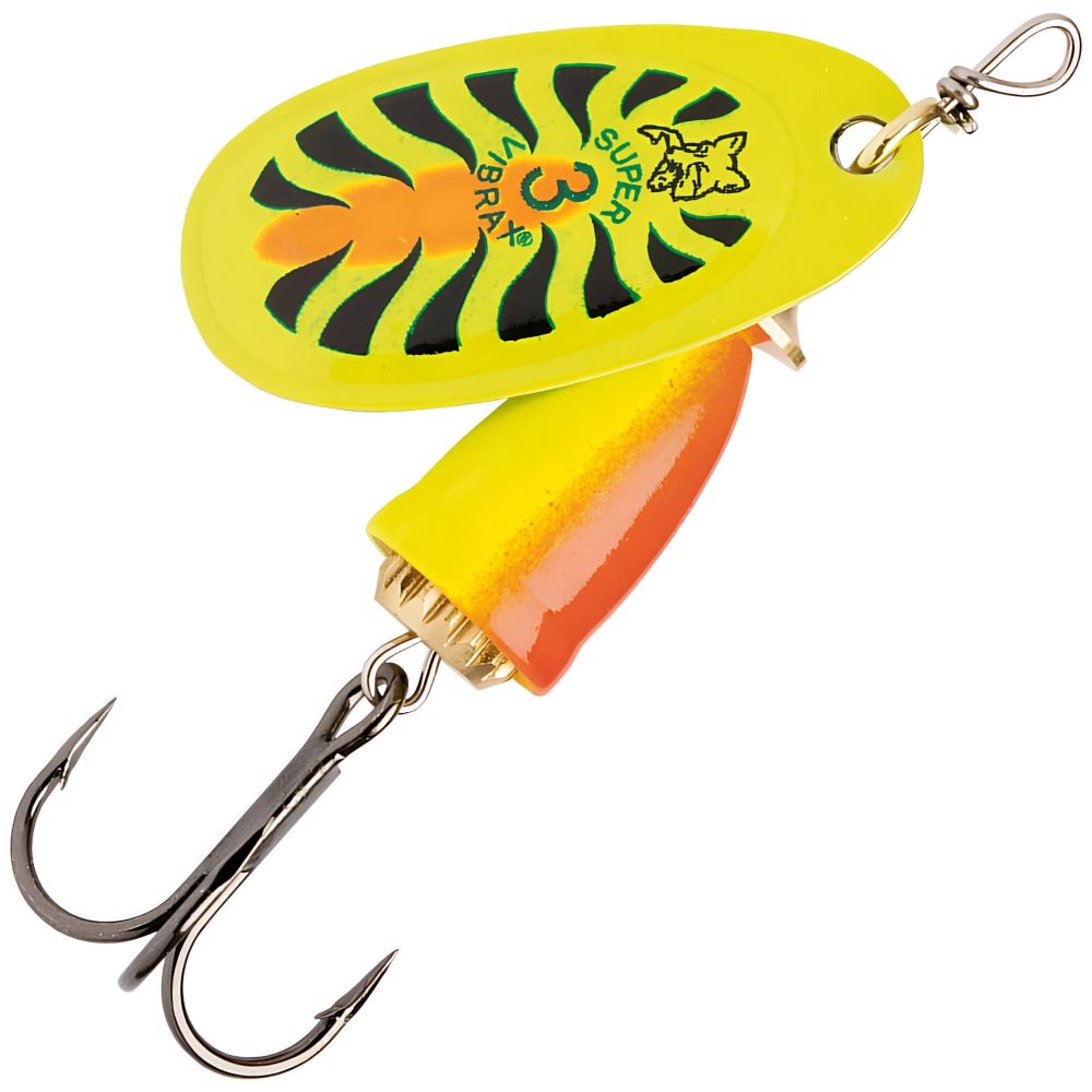 BLUE FOX Vibrax Fluorescent 1/4 OZ BFF3