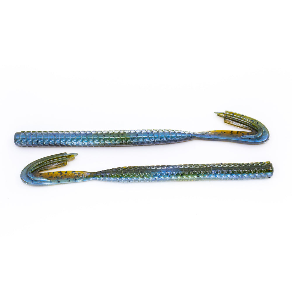GOOGAN BAITS Blazin Worm 6" GBW (8 Piezas)