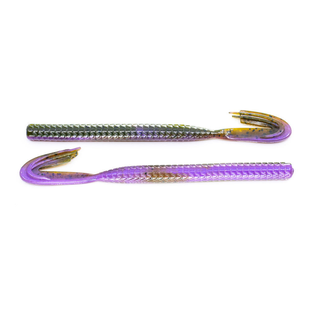 GOOGAN BAITS Blazin Worm 6" GBW (8 Piezas)