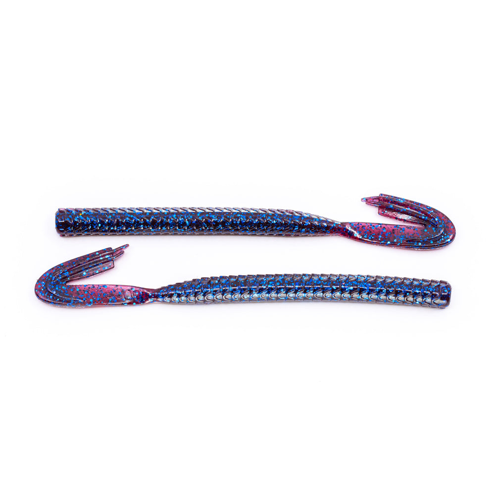 GOOGAN BAITS Blazin Worm 6" GBW (8 Piezas)