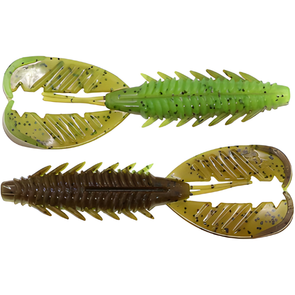 X ZONE LURES Adrenaline Craw Jr. 3.5" 30 (7 Piezas)