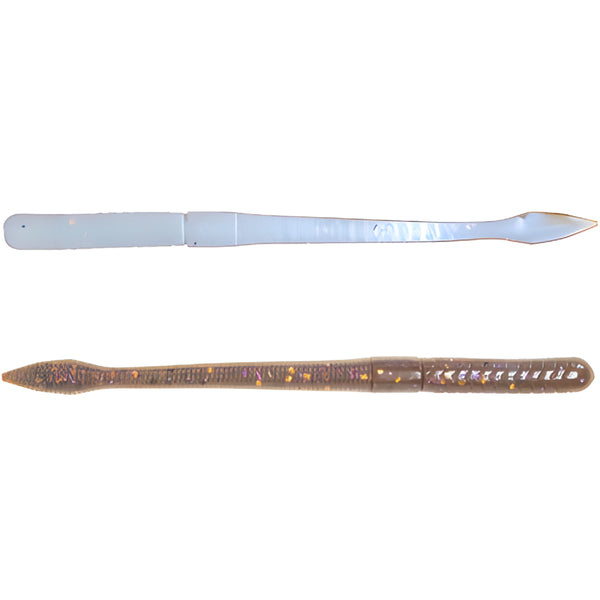 X ZONE LURES MB Fat Finesse Worm 6