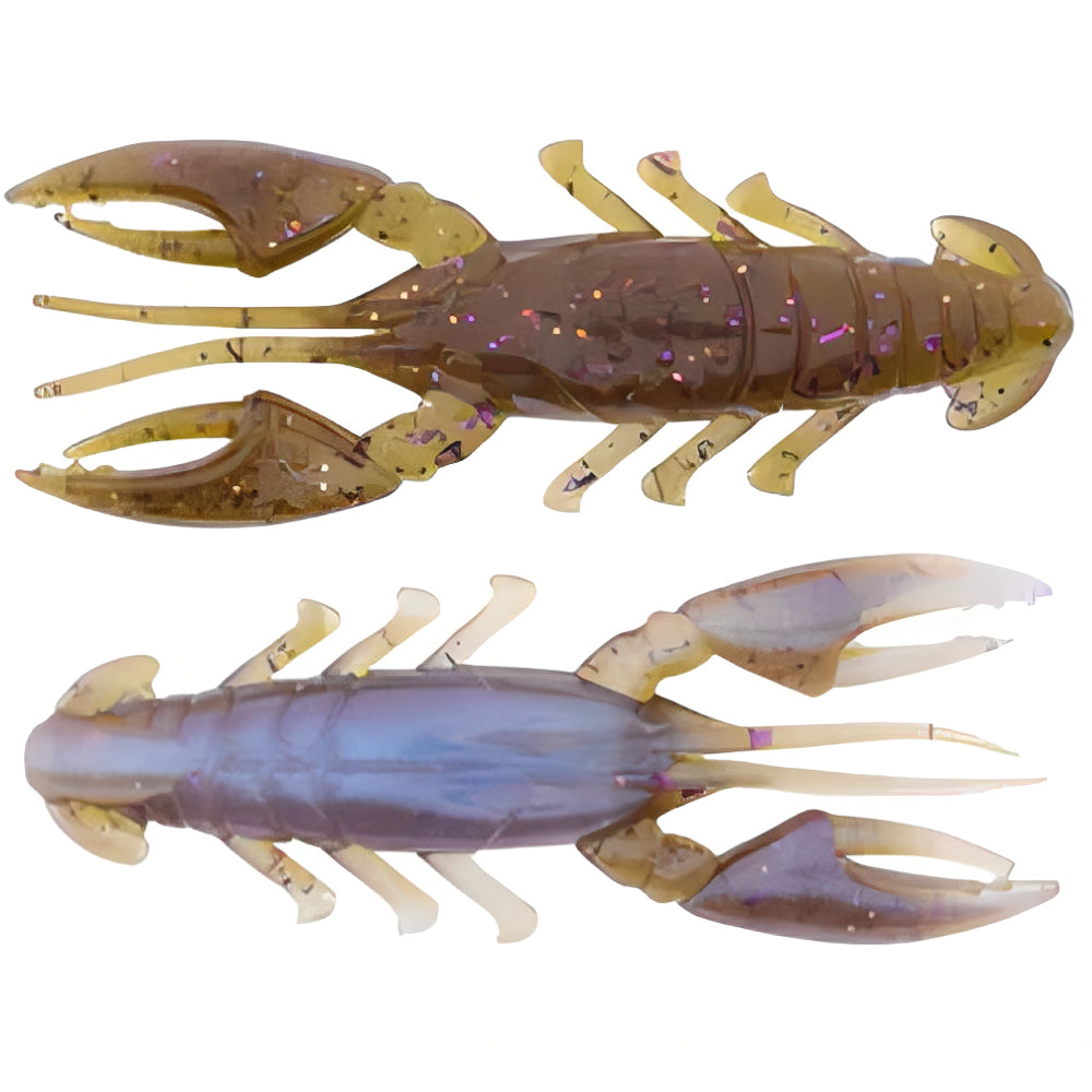 X ZONE LURES Scented Stealth Craw 2.5" 38 (6 Piezas)
