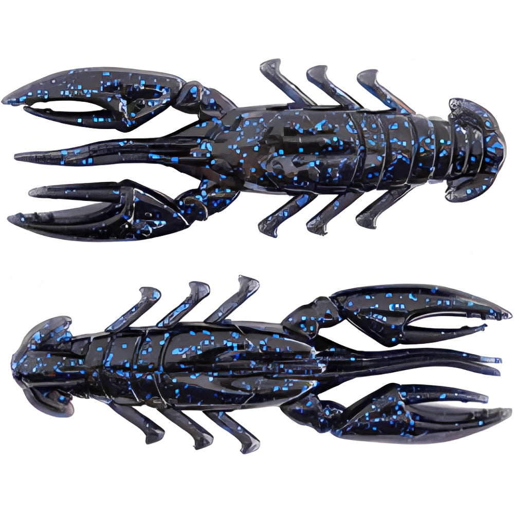 X ZONE LURES Scented Stealth Craw 2.5" 38 (6 Piezas)