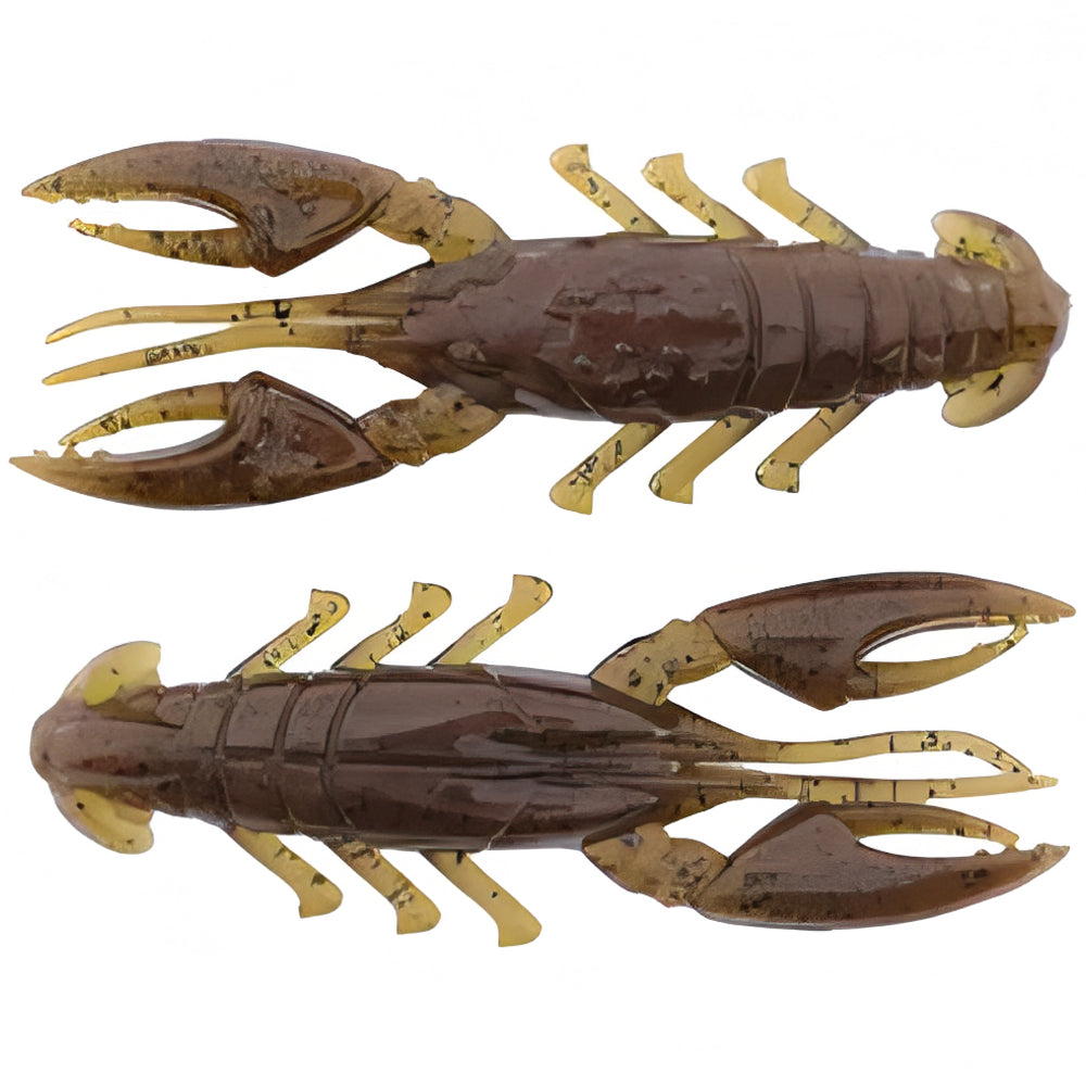 X ZONE LURES Scented Stealth Craw 2.5" 38 (6 Piezas)