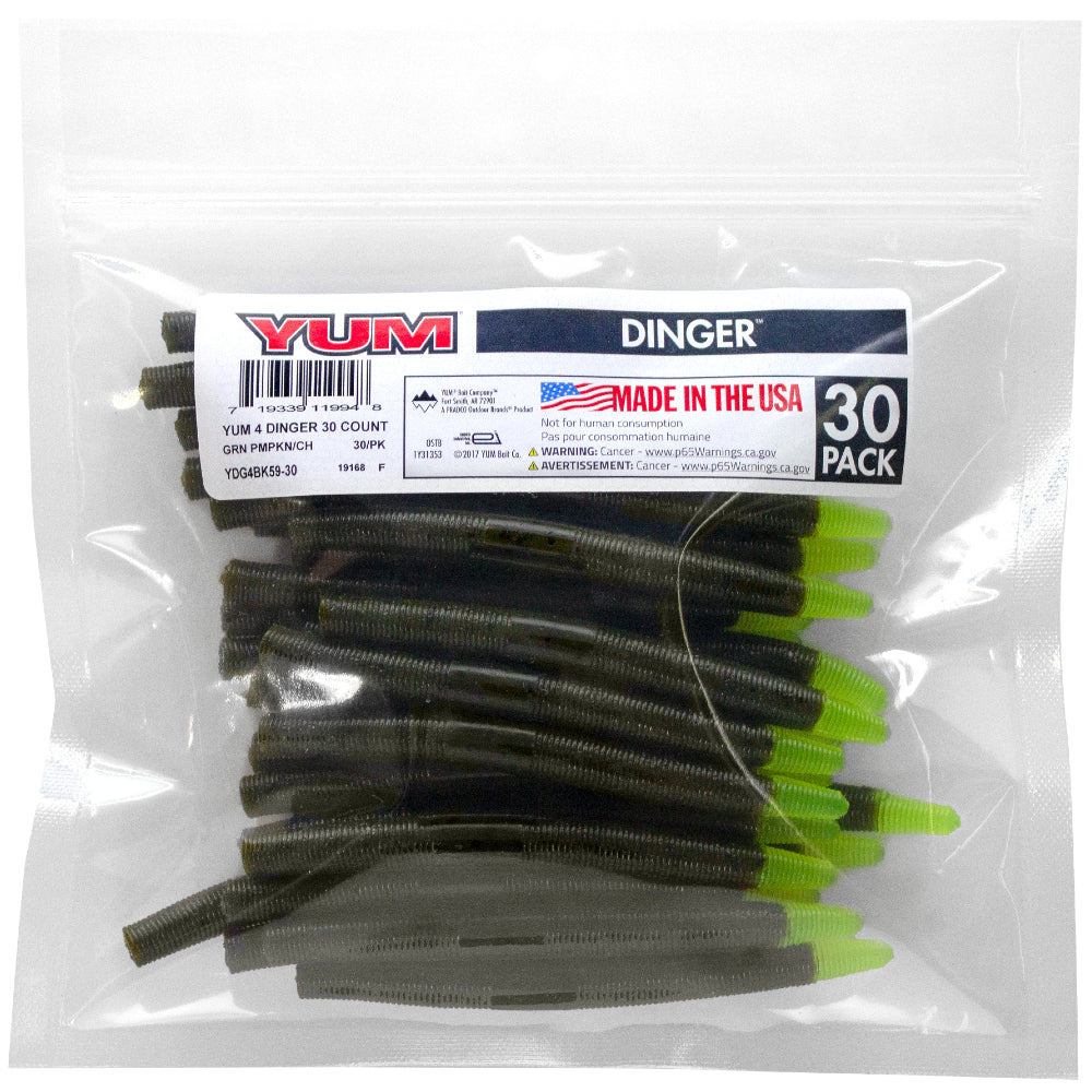 YUM Dinger 4" YDG4 (30 Piezas)