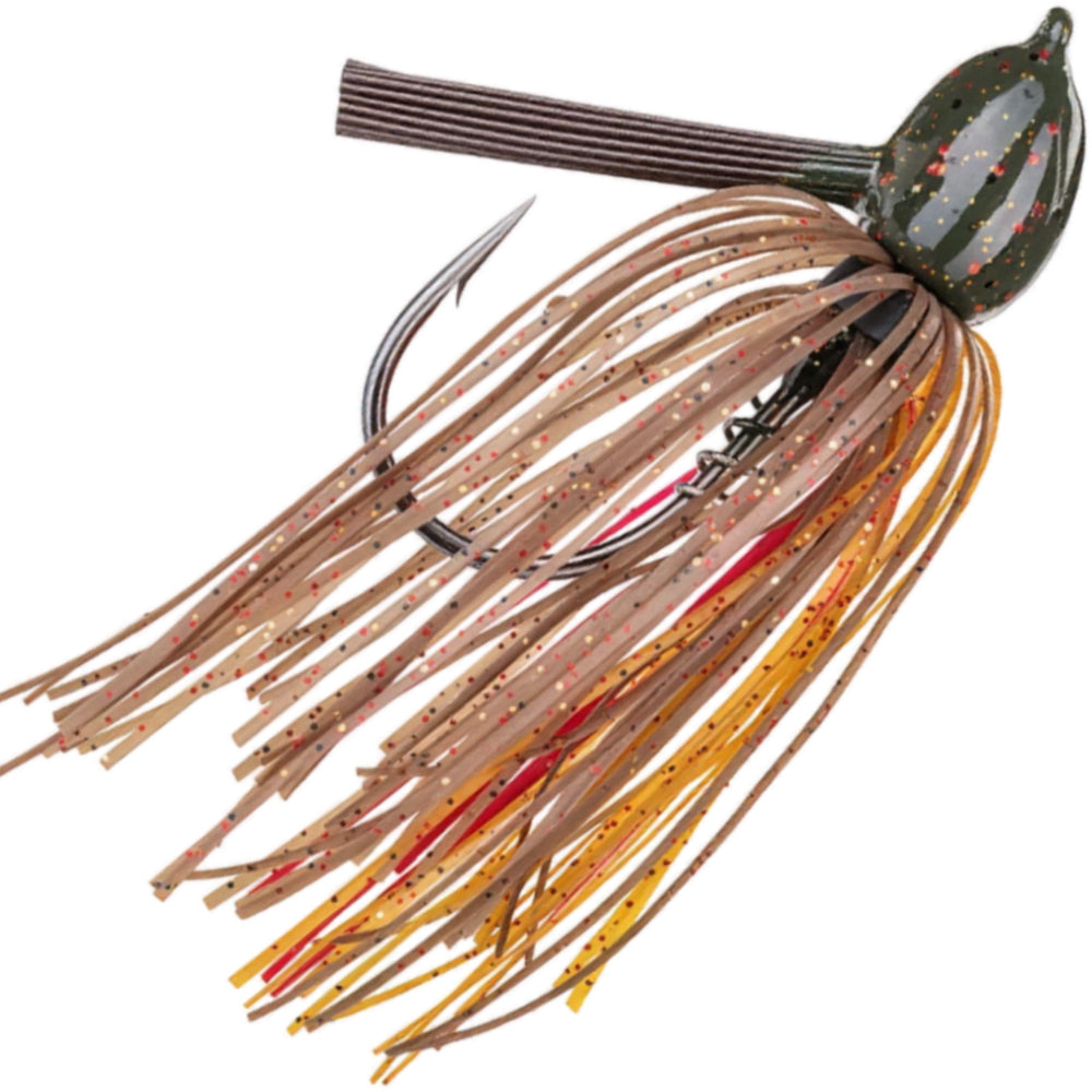 STRIKE KING Hack Attack Fluoro Flipping Jig 1/2 OZ HAFFJ12