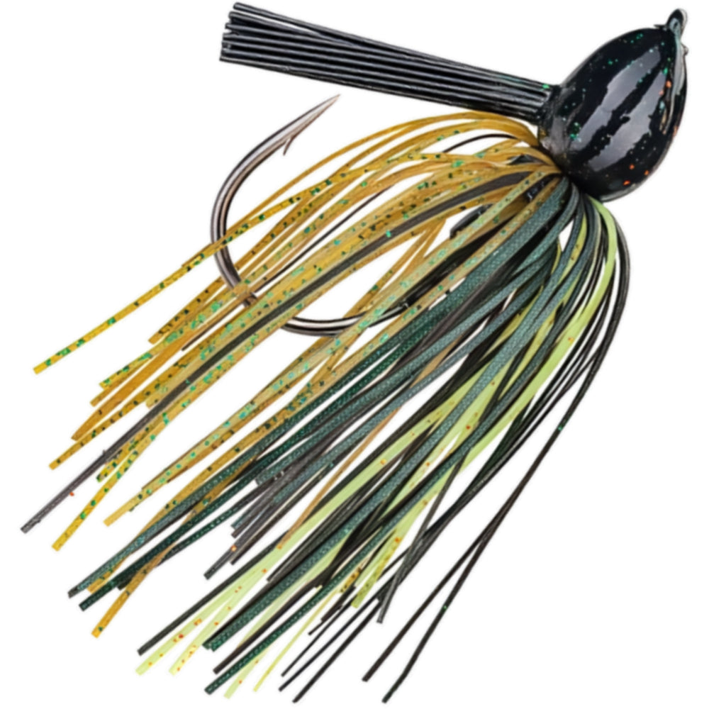 STRIKE KING Hack Attack Fluoro Flipping Jig 1/2 OZ HAFFJ12