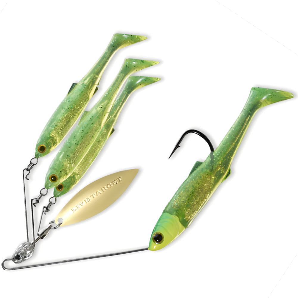 LIVE TARGET Baitball Spinner Rig Pequeño 3/8 OZ MNSR11SM
