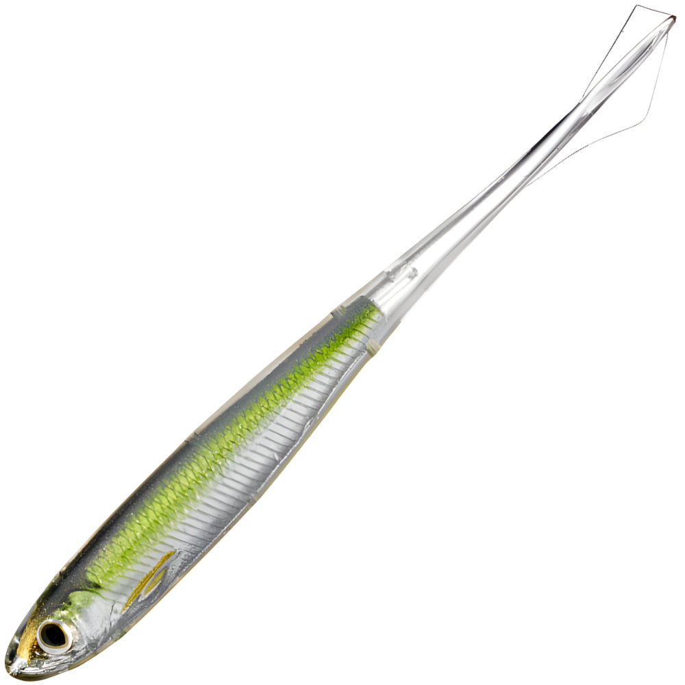 LIVE TARGET Ghost Tail Minnow 3.75" GTM95SK (4 Piezas)