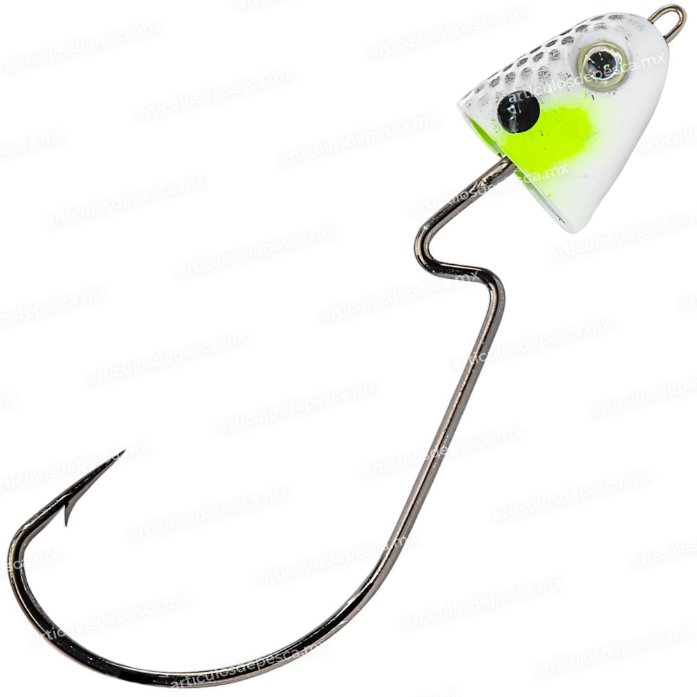 BLACK BASS Tungsten Swi'n Fish Jig Head 3/4 OZ BBSFJH34