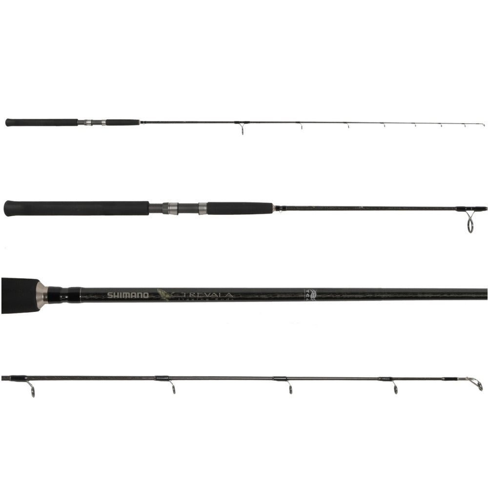 SHIMANO Caña Jigging Spinning Trevala 5'8 Extra Heavy 80-200 LBS TVS58XH