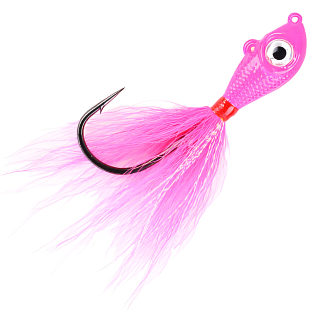 MUSTAD Big Eye Bucktail Jig 1 OZ BEB-1