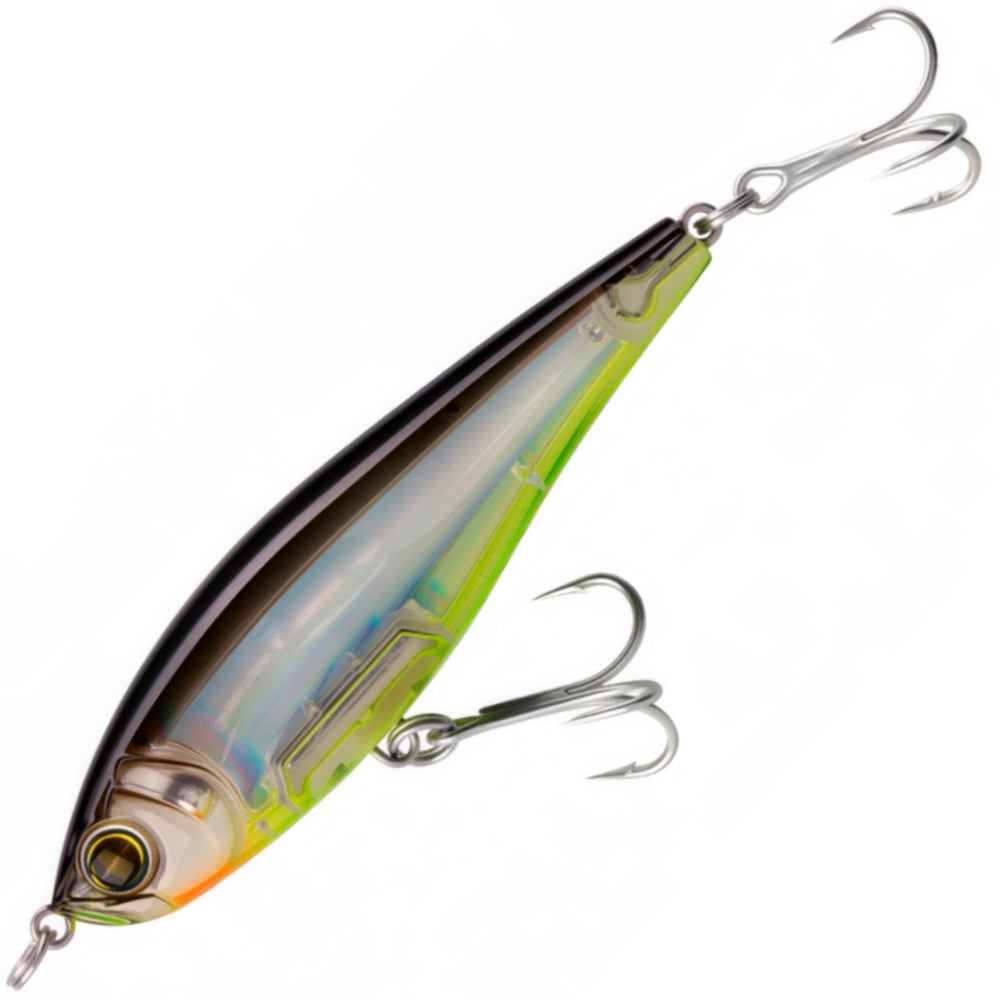 Esca Da Pesca Yo-Zuri 3D Inshore Twitchbait – 130 Mm, 5-1/4", Modello R1349-GHIW, Affondante, Qualità Giapponese - 2