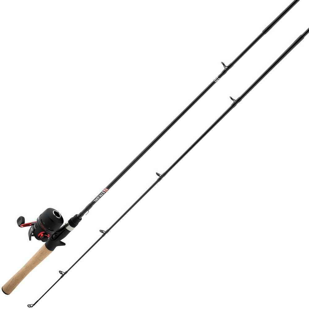 Daiwa Combo Spincast D-Turbo 6'0" Medium DTSC80F602M (2 Tramos)
