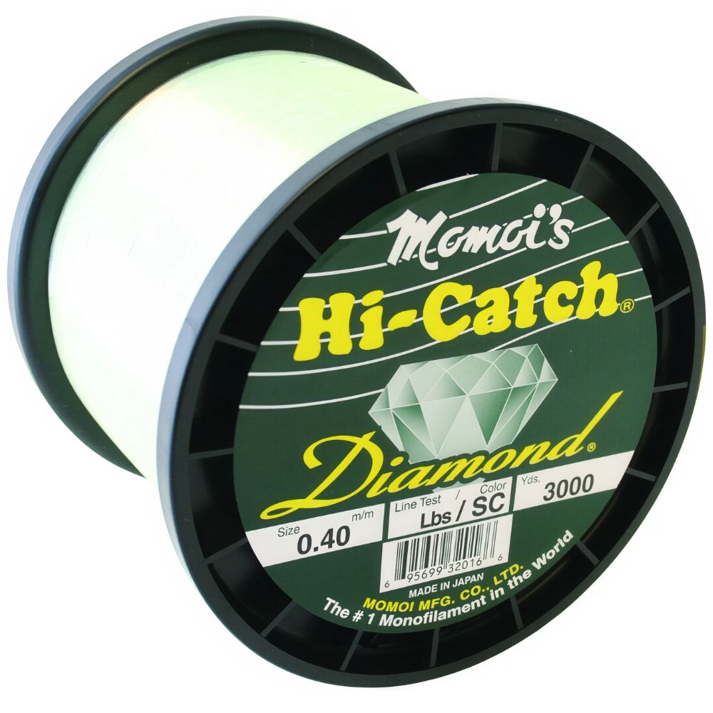 MOMOI  Monofilamento Hi-Catch Diamond 80 LBS/3000 YDS Special Clear