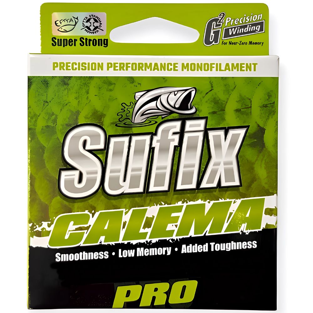 SUFIX Monofilamento Calema Pro 40 LBS/165 YDS Green