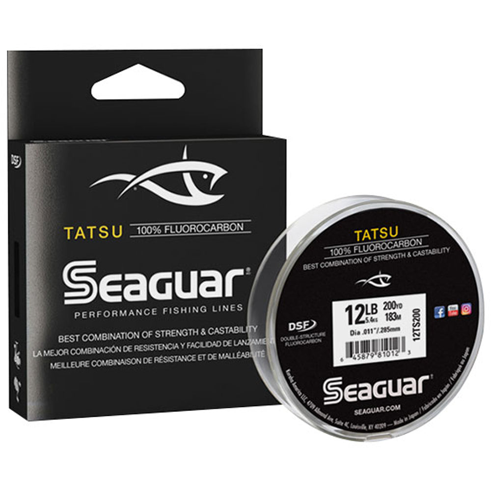 SEAGUAR Flouorocarbono Tatsu 12 LBS/200 YDS 12TS200