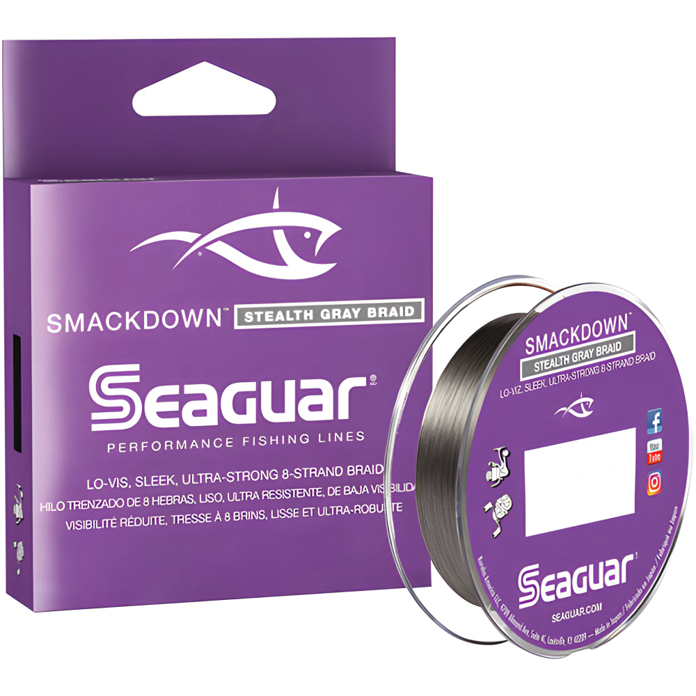 SEAGUAR Trenzado Smackdown 20 LBS/150 YDS Gris 20SDSG150