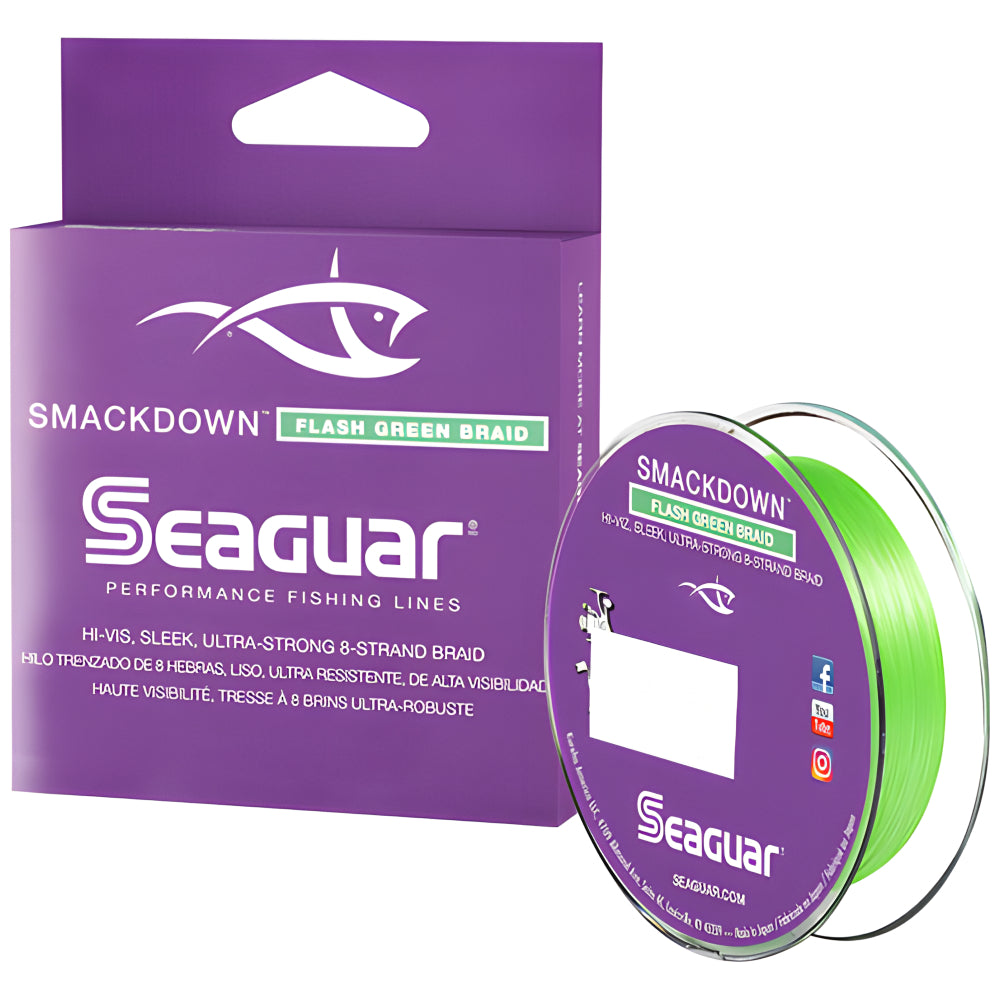 SEAGUAR Trenzado Smackdown 20 LBS/150 YDS Verde Fos. 20SDFG150