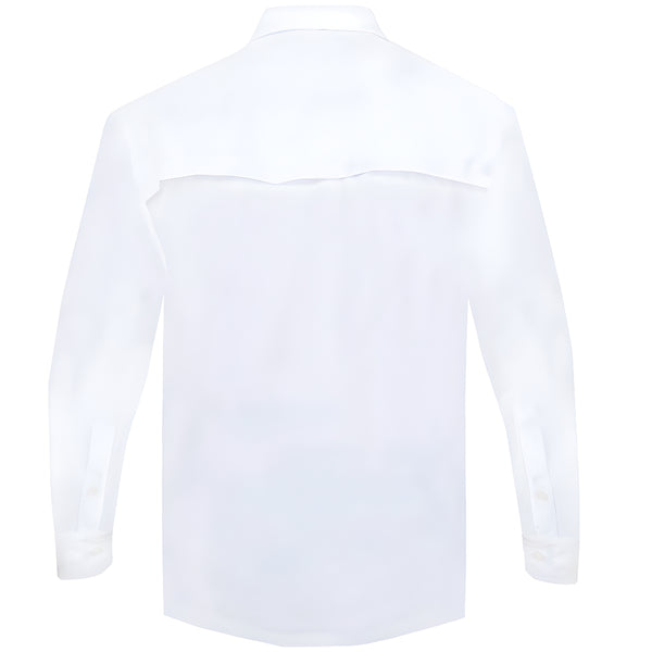 BLACK BASS Pescador Camisa Manga Larga Blanca A12101BLA
