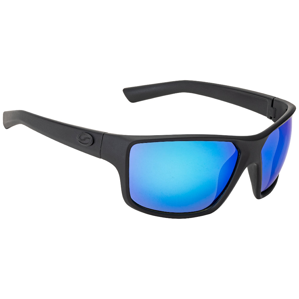 STRIKE KING Lentes S11 Clinch Matte Black Blue Mirror SG-S11402