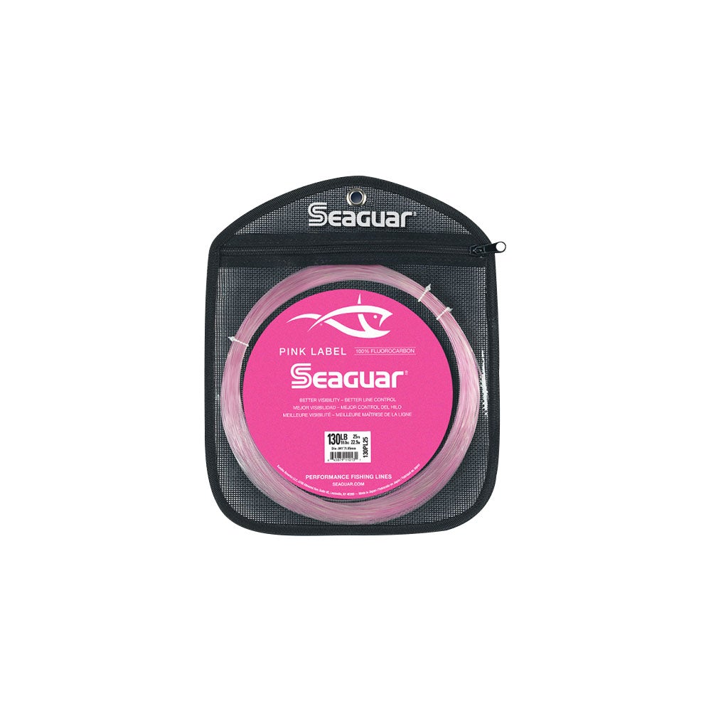 SEAGUAR Fluorocarbono Pink Label 200 LBS/25 YDS 200PL25 –
