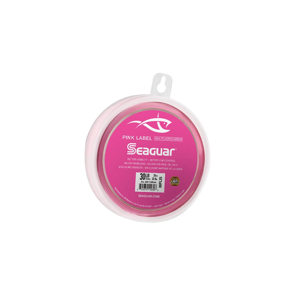 SEAGUAR Fluorocarbono Pink Label 40 LBS/25 YDS 40PL25